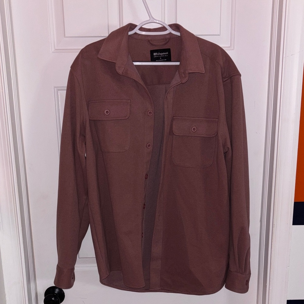 021 ESSENTIAL OVERSHIRT - Muave